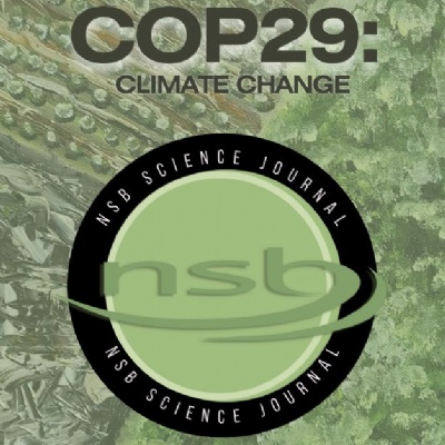 NSB Science Journal front page - January 2025 - climate change